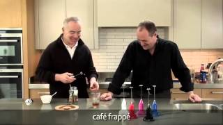 How to make a frappé coffee using an aerolatte milk frother [upl. by Grethel]