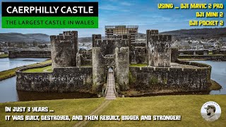 Caerphilly Castle  The Largest in Wales 2nd in Britain [upl. by Llenra681]