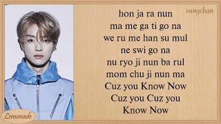 NCT U  Know Now Easy Lyrics [upl. by Blanding]