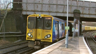 Half an Hour at 216  Birkenhead North Station 1022017  Class 507 508 terminus [upl. by Letsyrk]