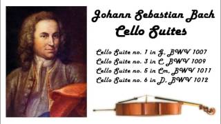 Johann Sebastian Bach  Cello suites in 432 Hz great for reading or studying [upl. by Ainavi]