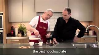 How to make a hot chocolate using an aerolatte milk frother [upl. by Ody]