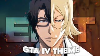 Aizen x Urahara  GTA IV Theme Edit [upl. by Farley742]